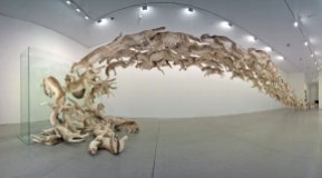Cai-Guo-Qiang, Installation, Head On, 2006, Deutche Bank Collection, Germany.